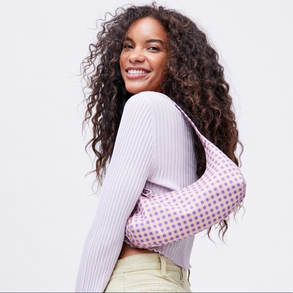 NWT UO Y2K 90s Checkered Gingham Shoulder Bag